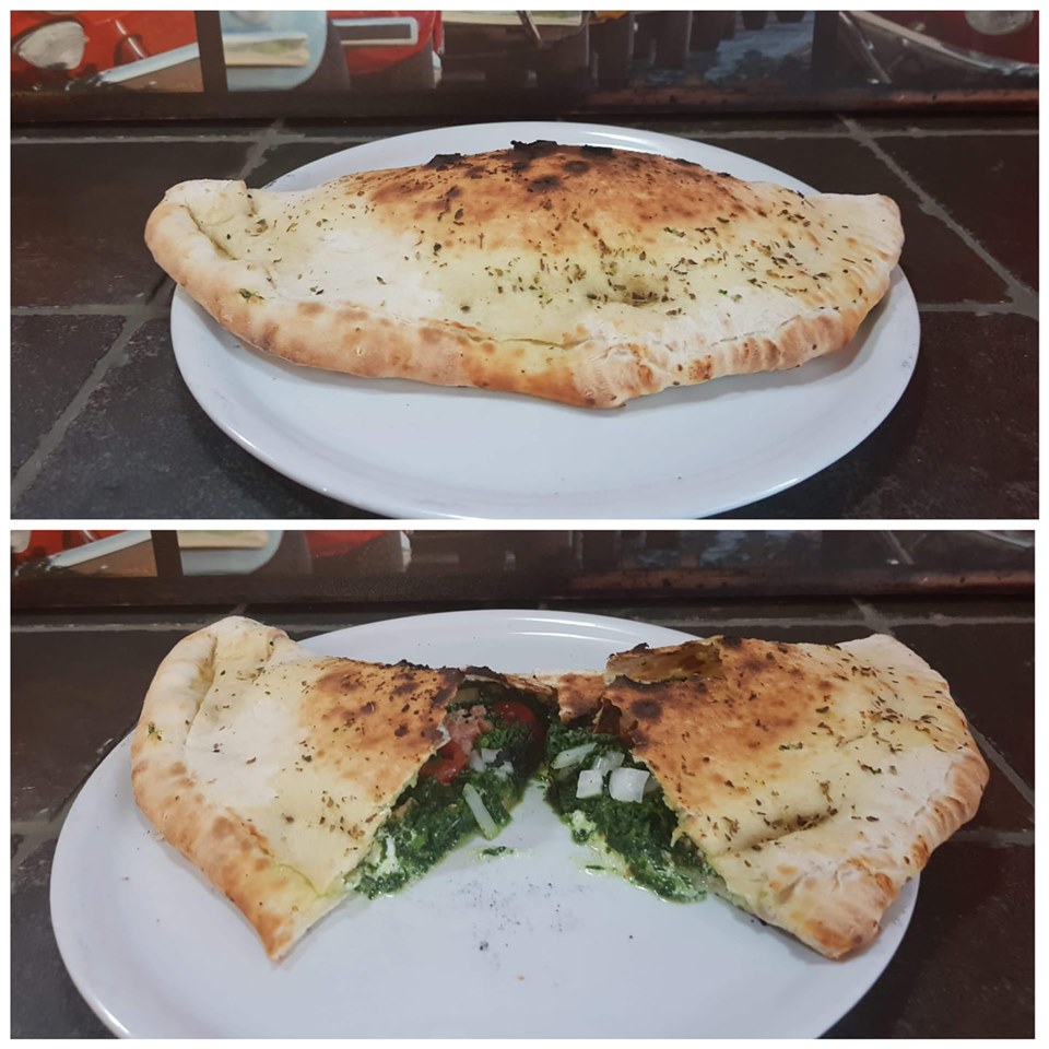Pizza calzone spéciale