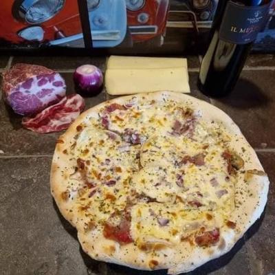 Pizza Raclette